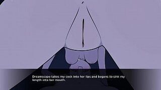 Ночь с девушкой-летучей мышью - Основные моменты секс-игры - порно видео