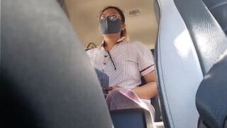 Подцепил учительницу и трахнул бесплатно - порно видео